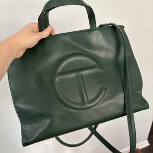 Telfar Medium Shopping Bag - Dark Olive